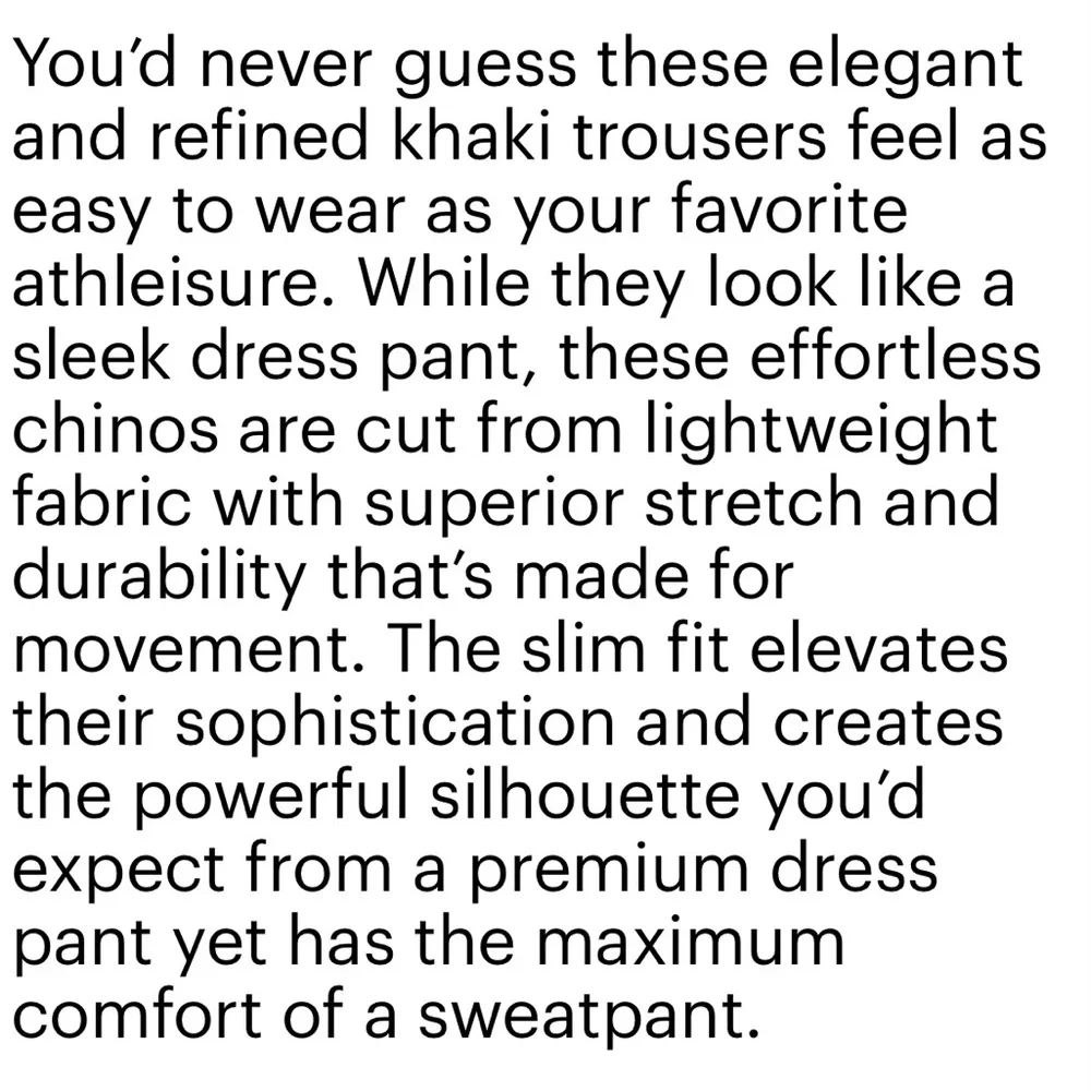 34 Heritage Verona Slim Leg Flat Front Chino Pants - Khaki High Flyer - Picture 10 of 15